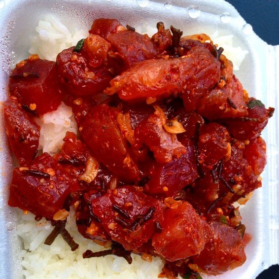 Poke at Ono Seafoods