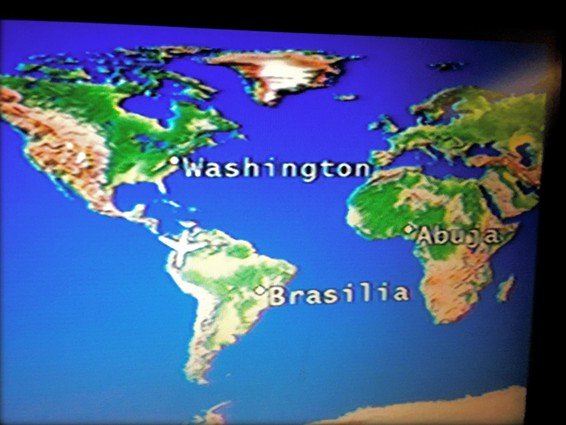 Washington, Brasilia and Abuja - Interesting choice!