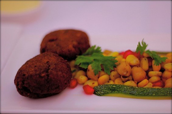 Qatar Airways Business Class 787 Food