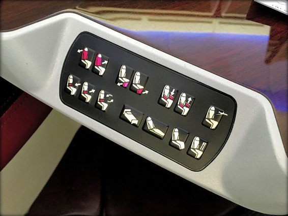 Qatar Airways Business Class 787 Seat